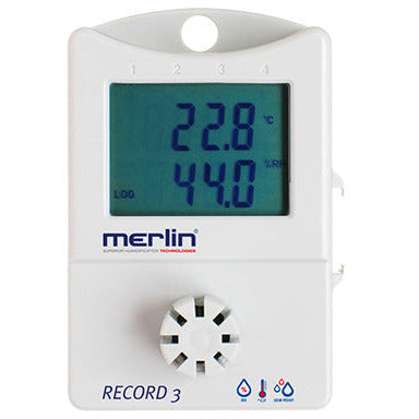 Monitorizare umiditate aer Merlin Record 3